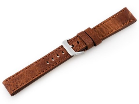Pasek skórzany do zegarka W48 - PREMIUM - ciemnobrązowy I - 22mm Pasek skórzany do zegarka W48 - PREMIUM - ciemnobrązowy I - 22mm