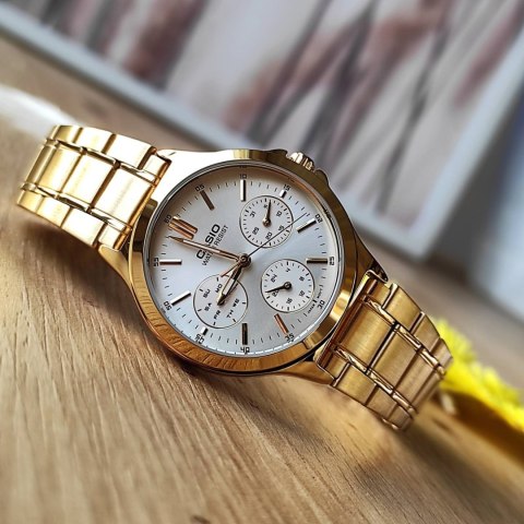 ZEGAREK DAMSKI CASIO LTP-V300G-7A (zd566b) + BOX ZEGAREK DAMSKI CASIO LTP-V300G-7A (zd566b) + BOX