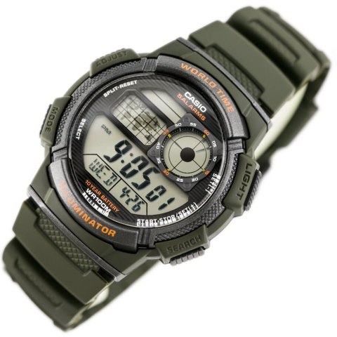 ZEGAREK MĘSKI CASIO AE-1000W 3AVDF (zd073b) - WORLD TIME + BOX ZEGAREK MĘSKI CASIO AE-1000W 3AVDF (zd073b) - WORLD TIME + BOX