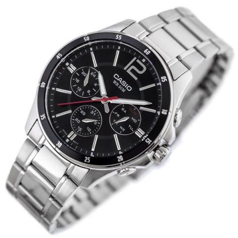 ZEGAREK MĘSKI CASIO MTP-1374D-1AV (zd063b) + BOX ZEGAREK MĘSKI CASIO MTP-1374D-1AV (zd063b) + BOX