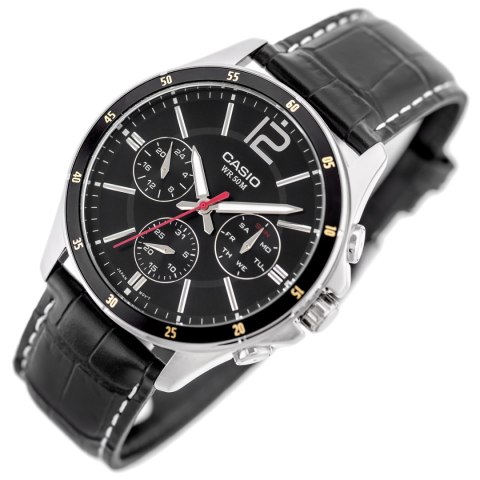 ZEGAREK MĘSKI CASIO MTP-1374L-1AV (zd064b) + BOX ZEGAREK MĘSKI CASIO MTP-1374L-1AV (zd064b) + BOX