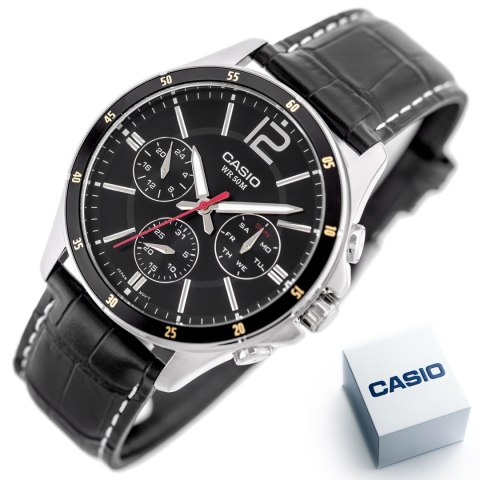 ZEGAREK MĘSKI CASIO MTP-1374L-1AV (zd064b) + BOX ZEGAREK MĘSKI CASIO MTP-1374L-1AV (zd064b) + BOX