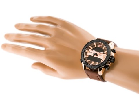 ZEGAREK MĘSKI NAVIFORCE - NF9114 (zn046e) - brown/rosegold ZEGAREK MĘSKI NAVIFORCE - NF9114 (zn046e) - brown/rosegold