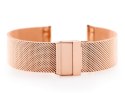 Bransoleta Pacific M6 - siatka HQ - rosegold 18mm