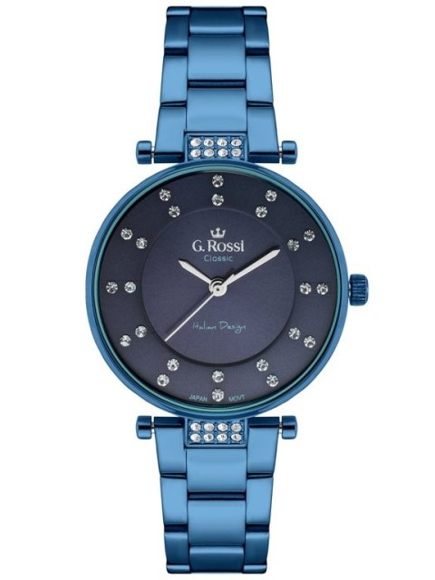 ZEGAREK G. ROSSI - C5131B-6F1 (zg780e) blue + BOX ZEGAREK G. ROSSI - C5131B-6F1 (zg780e) blue + BOX