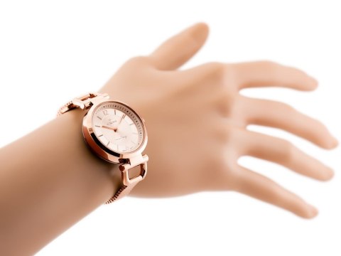 ZEGAREK G. ROSSI - LESTI - 3652B (zg772f) - rose gold + BOX ZEGAREK G. ROSSI - LESTI - 3652B (zg772f) - rose gold + BOX