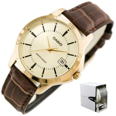 ZEGAREK MĘSKI CASIO MTP-V004GL-9A (zd046c) + BOX ZEGAREK MĘSKI CASIO MTP-V004GL-9A (zd046c) + BOX