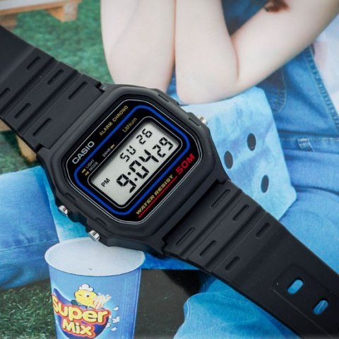 ZEGAREK UNISEX CASIO W-59-1VQ - VINTAGE KLASYKA + BOX ZEGAREK UNISEX CASIO W-59-1VQ - VINTAGE KLASYKA + BOX