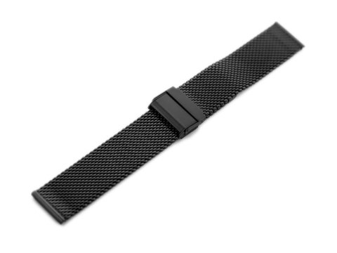Bransoleta Pacific M8 - siatka HQ - czarna 18mm Bransoleta Pacific M8 - siatka HQ - czarna 18mm