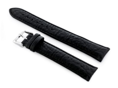 Pasek skórzany do zegarka W05XL czarny - 20mm Pasek skórzany do zegarka W05XL czarny - 20mm