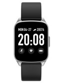 SMARTWATCH UNISEX G. Rossi SW009-5 silver/black (sg004f)