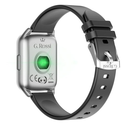 SMARTWATCH UNISEX G. Rossi SW009-5 silver/black (sg004f) SMARTWATCH UNISEX G. Rossi SW009-5 silver/black (sg004f)