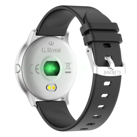 SMARTWATCH UNISEX G. Rossi SW010-5 silver/black (sg005f) SMARTWATCH UNISEX G. Rossi SW010-5 silver/black (sg005f)