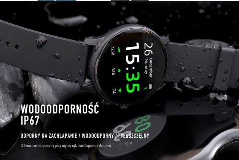 SMARTWATCH UNISEX G. Rossi SW010-5 silver/black (sg005f) SMARTWATCH UNISEX G. Rossi SW010-5 silver/black (sg005f)