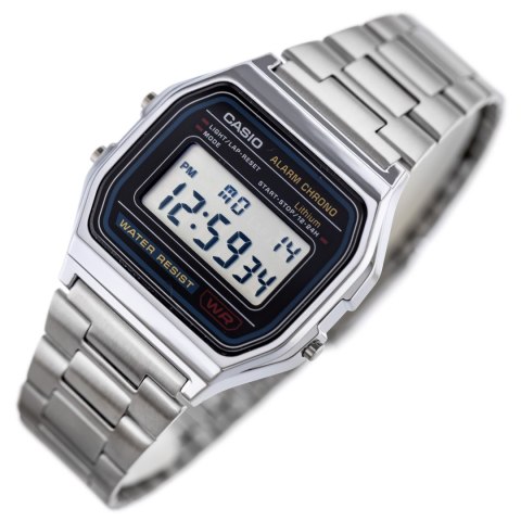 ZEGAREK MĘSKI CASIO A158WA-1D VINTAGE RETRO + BOX ZEGAREK MĘSKI CASIO A158WA-1D VINTAGE RETRO + BOX