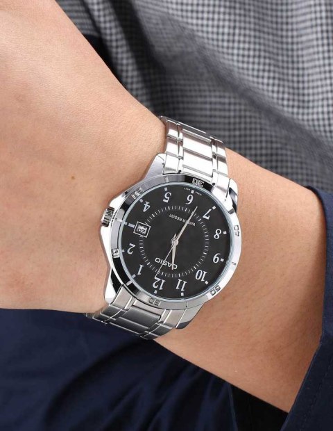 ZEGAREK MĘSKI CASIO MTP-V004D-1B (zd047d) + BOX ZEGAREK MĘSKI CASIO MTP-V004D-1B (zd047d) + BOX