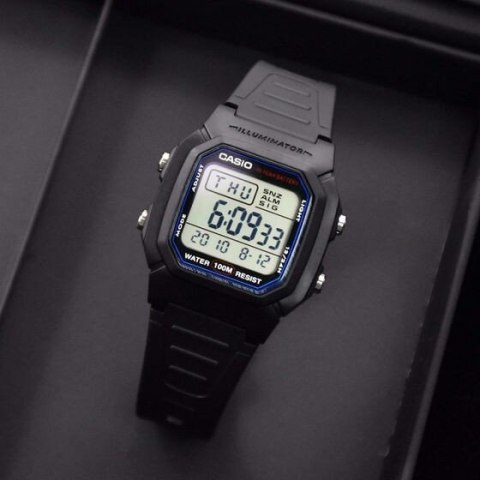 ZEGAREK MĘSKI CASIO W-800H-1A (zd100a) - KLASYKA + BOX ZEGAREK MĘSKI CASIO W-800H-1A (zd100a) - KLASYKA + BOX