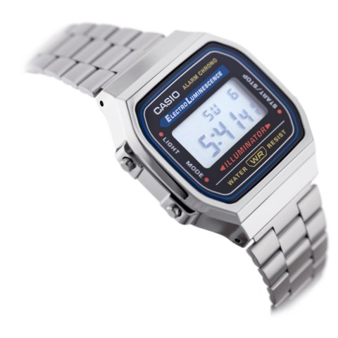 ZEGAREK UNISEX CASIO A168WA-1W - VINTAGE + BOX ZEGAREK UNISEX CASIO A168WA-1W - VINTAGE + BOX