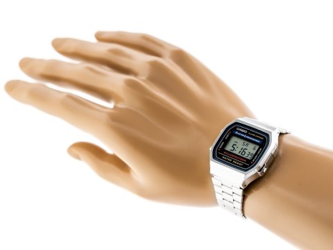 ZEGAREK UNISEX CASIO A168WA-1W - VINTAGE + BOX ZEGAREK UNISEX CASIO A168WA-1W - VINTAGE + BOX