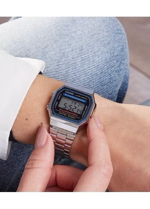 ZEGAREK UNISEX CASIO A168WA-1W - VINTAGE + BOX ZEGAREK UNISEX CASIO A168WA-1W - VINTAGE + BOX