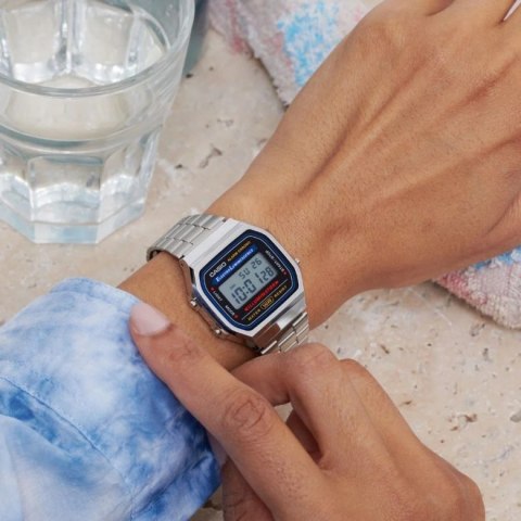 ZEGAREK UNISEX CASIO A168WA-1W - VINTAGE + BOX ZEGAREK UNISEX CASIO A168WA-1W - VINTAGE + BOX