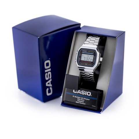 ZEGAREK UNISEX CASIO A168WA-1W - VINTAGE + BOX ZEGAREK UNISEX CASIO A168WA-1W - VINTAGE + BOX