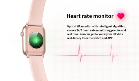 SMARTWATCH DAMSKI G. Rossi SW013-1 roseg/pink (sg008a) SMARTWATCH DAMSKI G. Rossi SW013-1 roseg/pink (sg008a)