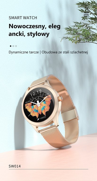 SMARTWATCH DAMSKI G. Rossi SW014-2 rosegold (sg009b) SMARTWATCH DAMSKI G. Rossi SW014-2 rosegold (sg009b)