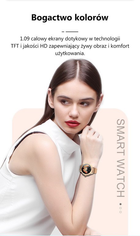 SMARTWATCH DAMSKI G. Rossi SW014-2 rosegold (sg009b) SMARTWATCH DAMSKI G. Rossi SW014-2 rosegold (sg009b)