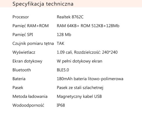SMARTWATCH DAMSKI G. Rossi SW014-2 rosegold (sg009b) SMARTWATCH DAMSKI G. Rossi SW014-2 rosegold (sg009b)