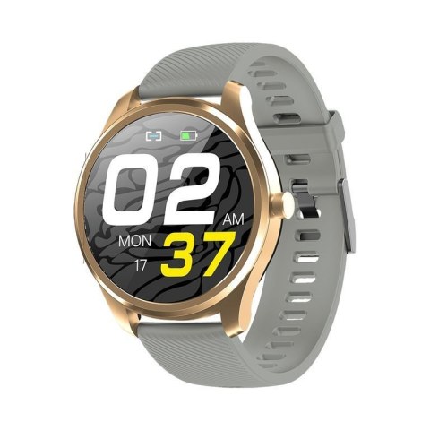SMARTWATCH MĘSKI G. Rossi SW012-5 gold/gray + dodatkowa BRANSOLETA (sg007e) SMARTWATCH MĘSKI G. Rossi SW012-5 gold/gray + dodatkowa BRANSOLETA (sg007e)