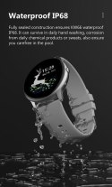 SMARTWATCH UNISEX G. Rossi SW015-3 silver (sg010c)