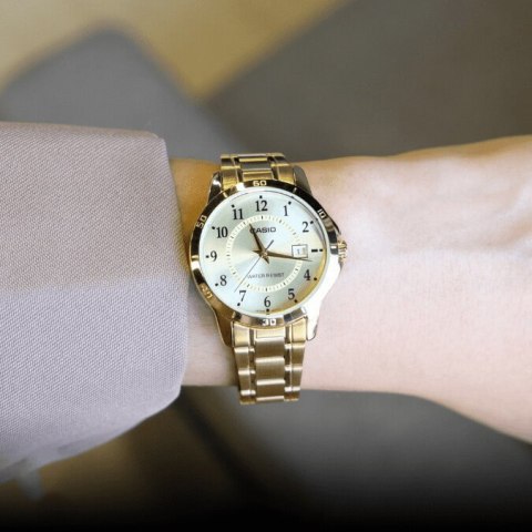 ZEGAREK DAMSKI CASIO LTP-V004G-9B (zd568c) + BOX ZEGAREK DAMSKI CASIO LTP-V004G-9B (zd568c) + BOX