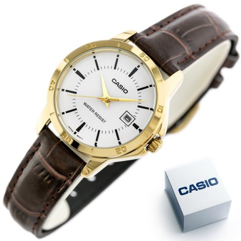 ZEGAREK DAMSKI CASIO LTP-V004GL-7A (zd569c) + BOX ZEGAREK DAMSKI CASIO LTP-V004GL-7A (zd569c) + BOX