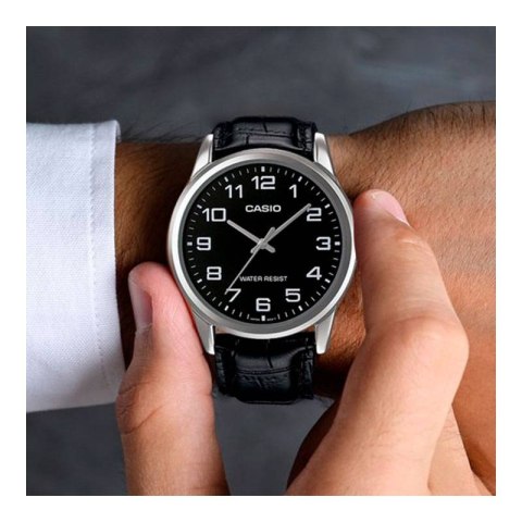 ZEGAREK MĘSKI CASIO MTP-V001L-1BUDF (zd080d) + BOX ZEGAREK MĘSKI CASIO MTP-V001L-1BUDF (zd080d) + BOX