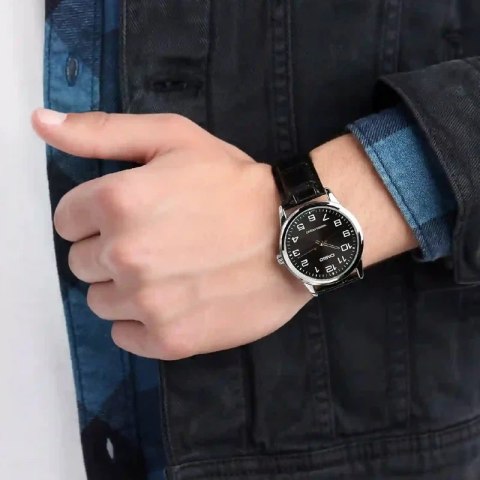 ZEGAREK MĘSKI CASIO MTP-V001L-1BUDF (zd080d) + BOX ZEGAREK MĘSKI CASIO MTP-V001L-1BUDF (zd080d) + BOX
