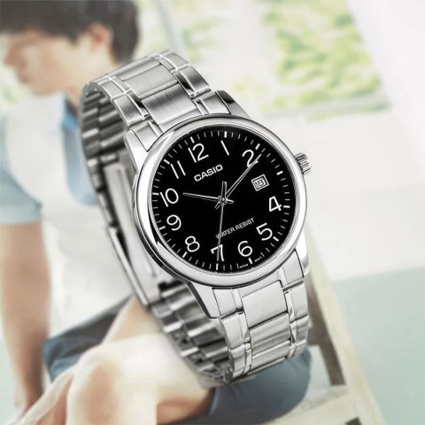 ZEGAREK MĘSKI CASIO MTP-V002D-1BUDF (zd103e) + BOX ZEGAREK MĘSKI CASIO MTP-V002D-1BUDF (zd103e) + BOX
