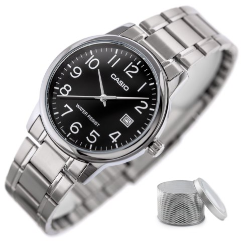 ZEGAREK MĘSKI CASIO MTP-V002D-1BUDF (zd103e) + BOX ZEGAREK MĘSKI CASIO MTP-V002D-1BUDF (zd103e) + BOX