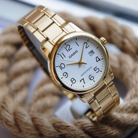ZEGAREK MĘSKI CASIO MTP-V002G-7B2UDF (zd103b) + BOX ZEGAREK MĘSKI CASIO MTP-V002G-7B2UDF (zd103b) + BOX