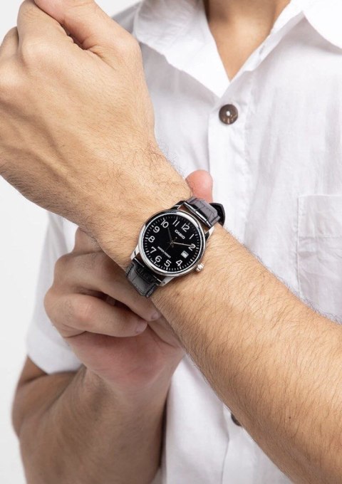 ZEGAREK MĘSKI CASIO MTP-V002L-1BUDF (zd106c) + BOX ZEGAREK MĘSKI CASIO MTP-V002L-1BUDF (zd106c) + BOX