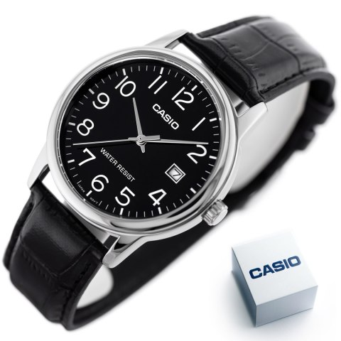 ZEGAREK MĘSKI CASIO MTP-V002L-1BUDF (zd106c) + BOX ZEGAREK MĘSKI CASIO MTP-V002L-1BUDF (zd106c) + BOX