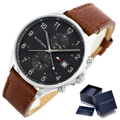 ZEGAREK MĘSKI TOMMY HILFIGER 1791710 WEST + BOX ZEGAREK MĘSKI TOMMY HILFIGER 1791710 WEST + BOX