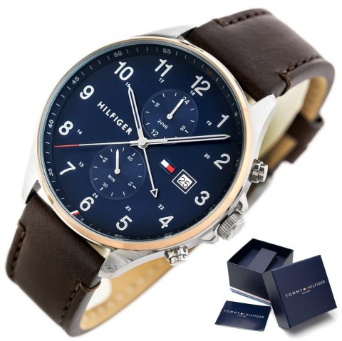 ZEGAREK MĘSKI TOMMY HILFIGER 1791712 WEST (zf020b) ZEGAREK MĘSKI TOMMY HILFIGER 1791712 WEST (zf020b)