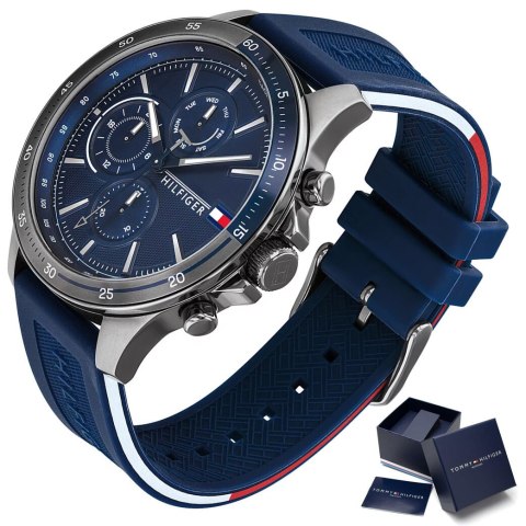 ZEGAREK MĘSKI TOMMY HILFIGER 1791721 BANK (zf023a) ZEGAREK MĘSKI TOMMY HILFIGER 1791721 BANK (zf023a)