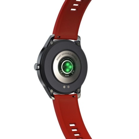 SMARTWATCH MĘSKI G. Rossi SW018-4 black/red (sg012d) WŁASNE TARCZE SMARTWATCH MĘSKI G. Rossi SW018-4 black/red (sg012d) WŁASNE TARCZE