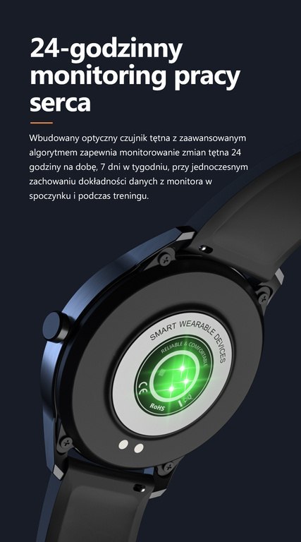 SMARTWATCH MĘSKI G. Rossi SW018-4 black/red (sg012d) WŁASNE TARCZE SMARTWATCH MĘSKI G. Rossi SW018-4 black/red (sg012d) WŁASNE TARCZE
