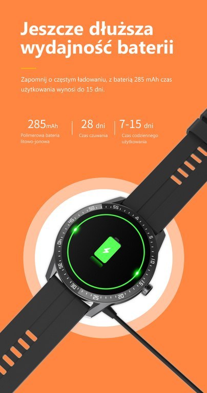 SMARTWATCH MĘSKI G. Rossi SW018-4 black/red (sg012d) WŁASNE TARCZE SMARTWATCH MĘSKI G. Rossi SW018-4 black/red (sg012d) WŁASNE TARCZE