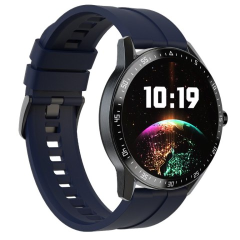 SMARTWATCH MĘSKI G. Rossi SW018-5 black/blue (sg012e) WŁASNE TARCZE SMARTWATCH MĘSKI G. Rossi SW018-5 black/blue (sg012e) WŁASNE TARCZE
