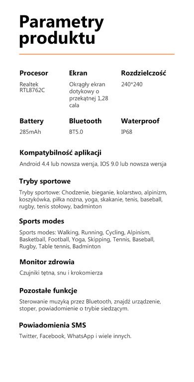 SMARTWATCH MĘSKI G. Rossi SW018-5 black/blue (sg012e) WŁASNE TARCZE SMARTWATCH MĘSKI G. Rossi SW018-5 black/blue (sg012e) WŁASNE TARCZE