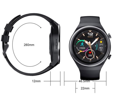 SMARTWATCH MĘSKI Rubicon RNCE68 - WYKONYWANIE POŁĄCZEŃ (sr016b) SMARTWATCH MĘSKI Rubicon RNCE68 - WYKONYWANIE POŁĄCZEŃ (sr016b)